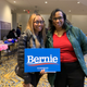 Kayla Ross with her mother, Angela Ross, at the Bernie Sanders rally in Detroit Friday, March 6, 2020